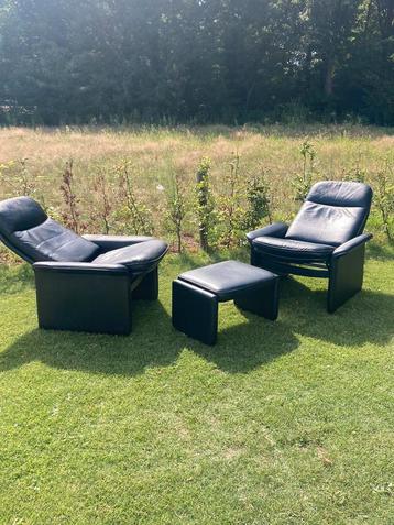 De Sede DS-50 fauteuil (2x) en DS-50 ottoman beschikbaar voor biedingen