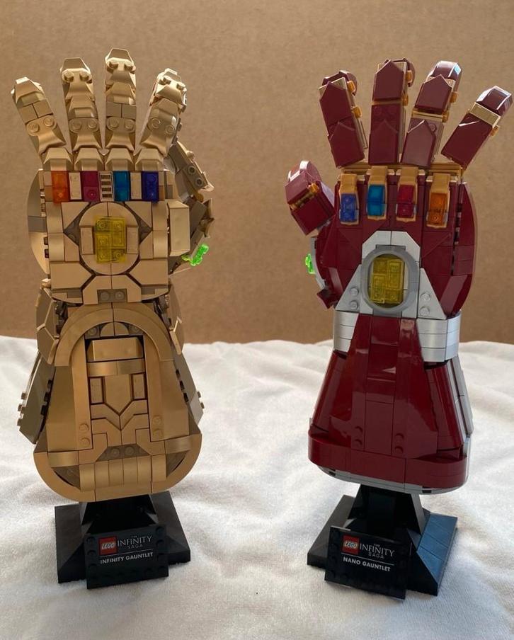 Lego 76223 Marvel Nano Gauntlet, Kinderen en Baby's, Speelgoed | Duplo en Lego, Zo goed als nieuw, Lego, Complete set, Ophalen