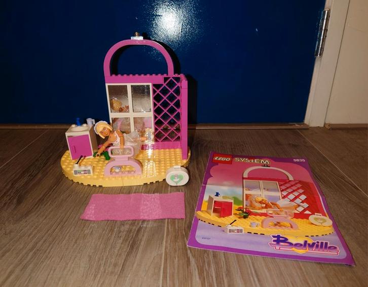 Meisjes Lego Belville set 5835 Ballerina Dans studio, Kinderen en Baby's, Speelgoed | Duplo en Lego, Zo goed als nieuw, Lego, Complete set