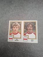 Panini sticker Voetbal 83. Spelers Mulder/Kuut Telstar., Verzenden, Zo goed als nieuw, Sticker