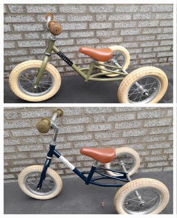 veloretti tricycle loopfiets blauw of legergroen beschikbaar voor biedingen