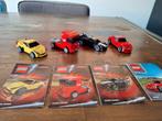 LEGO Ferrari-set *  V-Power 30194 - 30191– 30195 - 40191, Ophalen of Verzenden, Gebruikt, Complete set, Lego