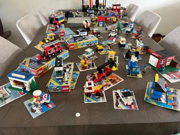 Lego jaren 80 - 22 voertuigen met instructieboekjes! beschikbaar voor biedingen