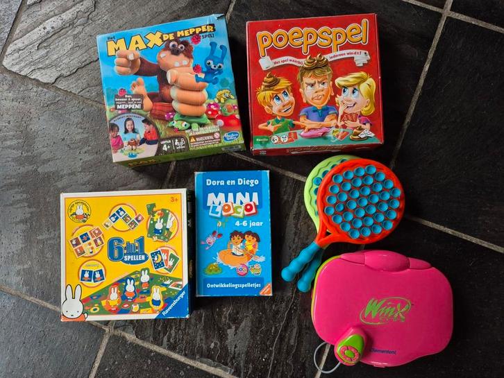 Speelgoed spellen Nijntje Woezel PawPatrol Dora LittleDutch, Kinderen en Baby's, Speelgoed | Overig, Gebruikt, Jongen of Meisje