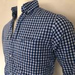 Paul & Shark shirt - overhemd - heren blue checked, Halswijdte 38 (S) of kleiner, Zo goed als nieuw, Paul & Shark, Verzenden