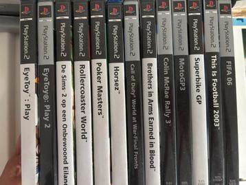 Diverse PlayStation 2 spellen beschikbaar voor biedingen