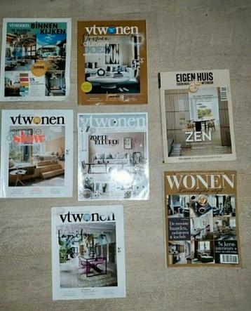 Woonbladen:VT Wonen,Eigen Huis magazine,Wonen,interieur, beschikbaar voor biedingen