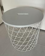 KVISTBRO Opbergtafel, wit, 44 cm IKEA, Ophalen, Minder dan 55 cm, Gebruikt, Rond