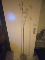 Elegante Staande Lamp met Glazen Kelken, Ophalen, Zo goed als nieuw, Glas, Modern