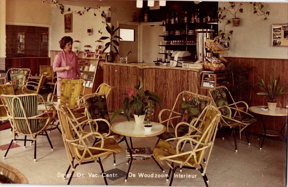 SPIER, Dr. Vac. Centr. De Woudzoom (1956) Ansichtkaart, Ophalen of Verzenden, 1940 tot 1960, Gelopen, Drenthe