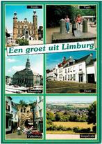 Ansichtkaart Limburg, drielandenpunt, markt Maastricht, Verzamelen, Ansichtkaarten | Nederland, Ophalen of Verzenden, 1980 tot heden