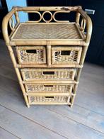 Rotan lade kastje, Huis en Inrichting, Kasten | Ladekasten, Ophalen, Gebruikt, 100 tot 150 cm, 50 tot 100 cm