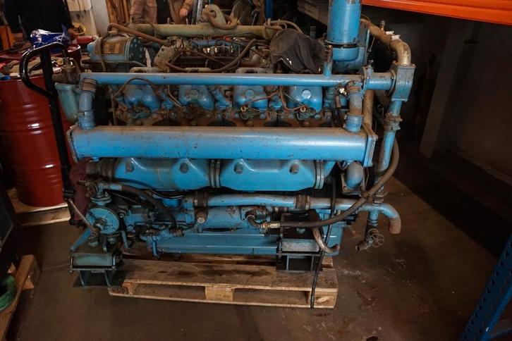 Kromhout 8TV120, Watersport en Boten, Buiten- en Binnenboordmotoren, Gebruikt, Diesel, Binnenboordmotor, 30 pk of meer, Ophalen