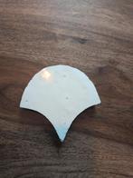 Marokkaanse Zelliges Visschub Blanc Neige - 300 stuks, Ophalen, Overige materialen, Wandtegels, Nieuw