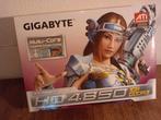 Gigabyte ATI Radeon HD 4850 (GVR485MC1GH) 1 GB GDDR3, Computers en Software, Videokaarten, Ophalen of Verzenden, Zo goed als nieuw