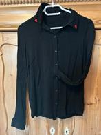 Zwart bloesje mt 38, Kleding | Dames, Blouses en Tunieken, Ophalen of Verzenden, Zo goed als nieuw, Maat 38/40 (M), Zwart
