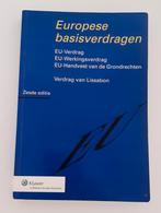 Boek Europese basisverdragen, Ophalen, Beta, Gelezen, HBO