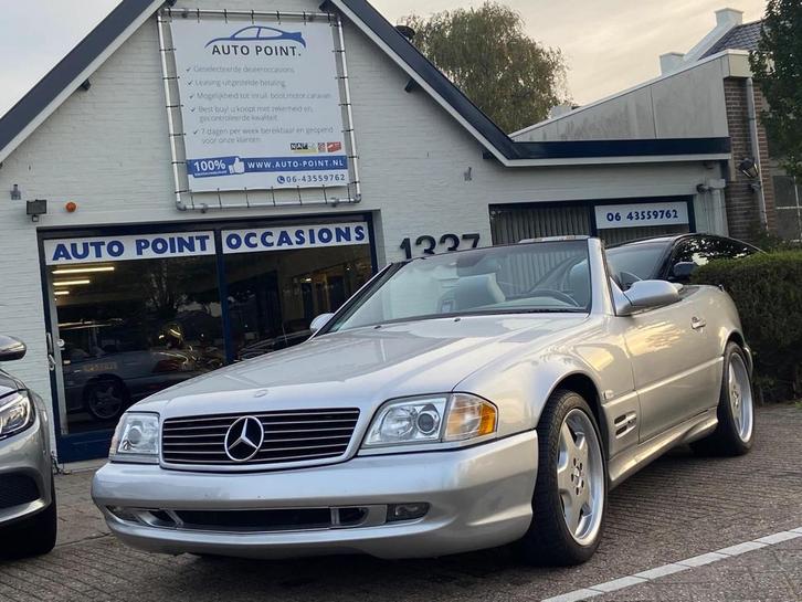 Mercedes-Benz SL-klasse Cabrio 500 AMG SPORT R129 FACELIFT 8, Auto's, Mercedes-Benz, Bedrijf, Te koop, SL, ABS, Airbags, Airconditioning
