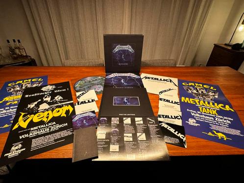 Metallica - Ride the Lightning Deluxe boxset, Cd's en Dvd's, Vinyl | Hardrock en Metal, Zo goed als nieuw, Ophalen of Verzenden