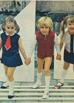 Vintage knipsels 1969 Kindermode in maritieme sferen, Verzenden, Overige typen