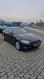 BMW 5-Serie 2.0 D 520 AUT 2013 Zwart ORGNL + NAP, Achterwielaandrijving, 1995 cc, Zwart, Leder
