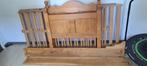 houten bed, Ophalen, Gebruikt, 90 cm, Eenpersoons