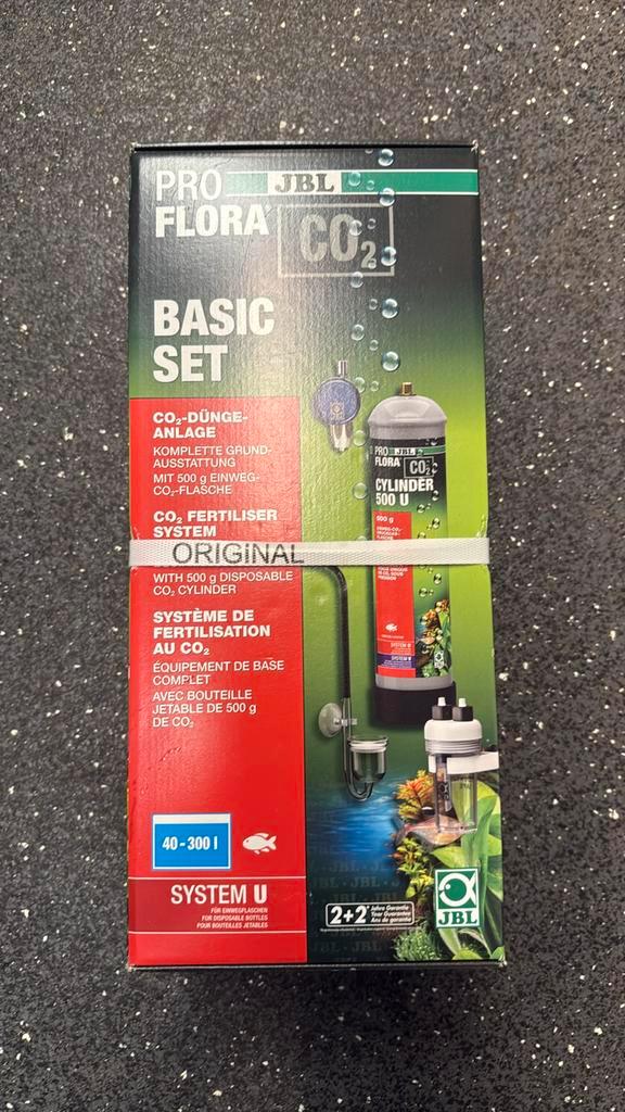 JBL CO2 basic set U, Dieren en Toebehoren, Vissen | Aquaria en Toebehoren, Nieuw, Filter of Co2, Ophalen of Verzenden
