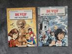 De Vijf - 2 Stripboeken: Inca-Beeld & Graf van de Reuzen, Meerdere stripboeken, Ophalen of Verzenden, Gelezen, Serge Rosenzweig & Bernard Dufossé