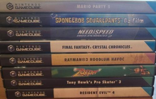 Gamecube games stapeltje, Spelcomputers en Games, Games | Nintendo GameCube, Gebruikt, 3 spelers of meer, Vanaf 3 jaar, Ophalen of Verzenden