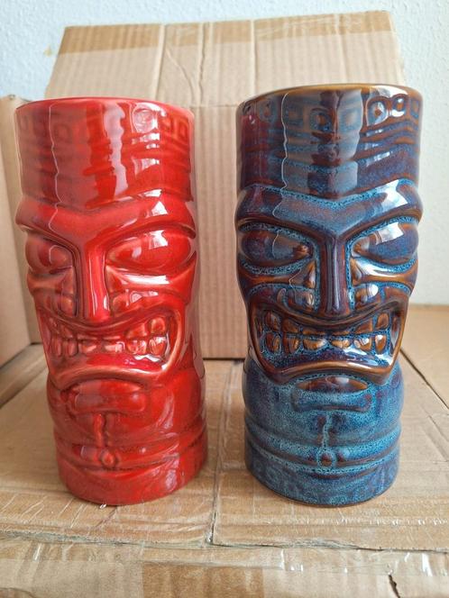 Libbey Tiki mok, Tiki glas, Tiki beker, Tiki cocktail mug, Verzamelen, Glas en Borrelglaasjes, Nieuw, Ophalen