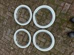 wielringen rvs 15 inch whitewall, Auto-onderdelen, Ophalen, Gebruikt