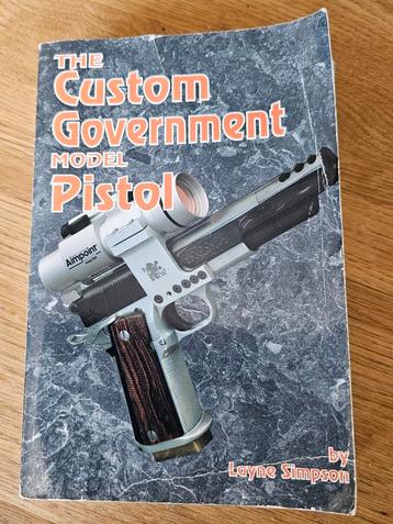 Colt government 45 acp pistool boek. Schietsport ipsc beschikbaar voor biedingen