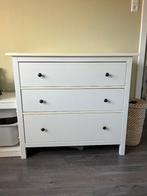 IKEA HEMNES commode / ladekast wit – 3 lades, Huis en Inrichting, Kasten | Ladekasten, Ophalen, Gebruikt, 100 tot 150 cm, 3 of 4 laden
