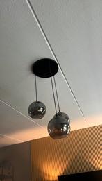 Hanglamp industriële lamp glas rookglas, Ophalen, Zo goed als nieuw, Glas, Minder dan 50 cm