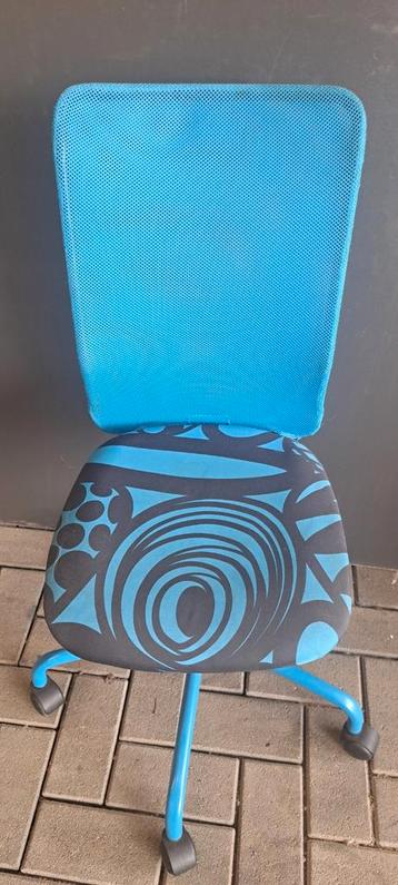 Bureaustoel blauw beschikbaar voor biedingen