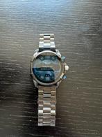 Te koop diesel horloge diesel smartwatch, Overige merken, Staal, Gebruikt, Staal