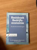 Basisboek bedrijfseconomie-studentenuitwerkingen, Ophalen of Verzenden, Rien Brouwers; Wim Koetzier; Olaf Leppink, Management