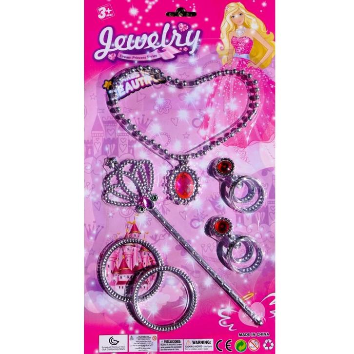 Nieuw ! Prinsessen Roze Juwelen / Sieraden Accessoires, Kinderen en Baby's, Carnavalskleding en Verkleedspullen, Nieuw, Meisje