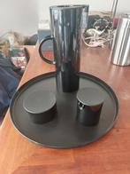 Stelton koffiekan, melk en suiker set en dienblad, Ophalen of Verzenden, Gebruikt