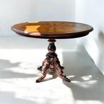 Ovale bijzettafel blad 100 x 65 Hoogte 67,5, Antiek en Kunst, Antiek | Meubels | Tafels, Ophalen