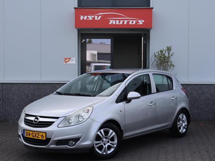 Opel Corsa 1.2-16V Enjoy airco LM 4-deurs, Auto's, Opel, Bedrijf, Te koop, Corsa, ABS, Airbags, Airconditioning, Centrale vergrendeling