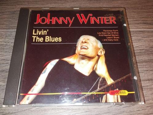 Johnny Winter - Livin' The Blues, Cd's en Dvd's, Cd's | Jazz en Blues, Zo goed als nieuw, Blues, 1980 tot heden, Ophalen of Verzenden