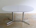 Vintage uitschuifbare eettafel uit 1974, Ophalen, Gebruikt, 50 tot 100 cm, 150 tot 200 cm
