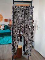 Studio Anneloes Travelstof Broek Zwart Wit - Maat M, Kleding | Dames, Jumpsuits, Maat 38/40 (M), Studio Anneloes, Zwart, Ophalen of Verzenden