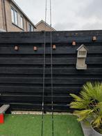 Karperhengels - 4 delig, Watersport en Boten, Hengelsport | Karpervissen, Ophalen of Verzenden, Gebruikt