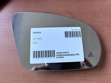 Spiegelglas rechts A0998100616 passend op meerdere modellen beschikbaar voor biedingen