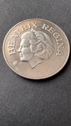 Kroningsdukaat Beatrix Regina 1980 zilver, Ophalen of Verzenden, Koningin Beatrix, Losse munt, Zilver