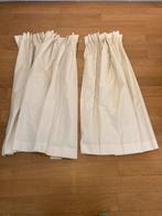 Ivoorkleurige gordijnen, 30 haken, 300x130cm, Huis en Inrichting, Stoffering | Gordijnen en Lamellen, Ophalen of Verzenden, Zo goed als nieuw