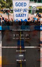Marathon Eindhoven - Wave 1-A, Tickets en Kaartjes, Overige Tickets en Kaartjes, Eén persoon