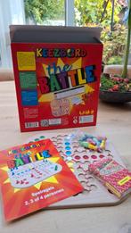 Keezbord the Battle - Gezelschapsspel, Hobby en Vrije tijd, Gezelschapsspellen | Bordspellen, Een of twee spelers, Ophalen of Verzenden